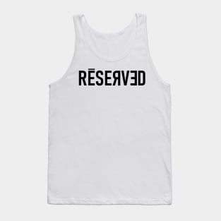 Reserved for Bad Guy Billie Tank Top